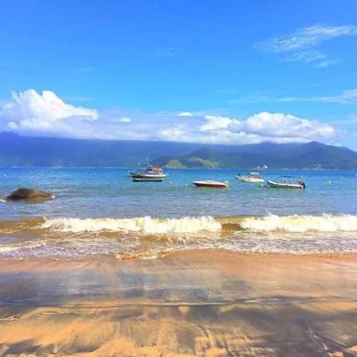 Suite Pe Na Areia- Espaco Independente Na Praia Do Curral Com Localizacao Privilegiada - Simplicidade E Comodidade Com O Por Do Sol Mais Lindo De Ilhabela - Melhor Custo Beneficio Para Ate 4 Pessoas , Na Av Jose Pacheco Do Nascimento Nº 7682 Zewnętrze zdjęcie